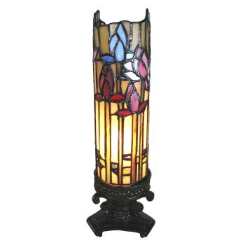 Stolní lampa Tiffany Nenuphar - 15*15*27 cm 5LL-6010