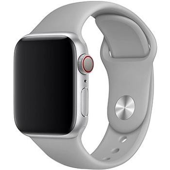 Eternico Essential pro Apple Watch 42mm / 44mm / 45mm / Ultra 49mm steel gray velikost M-L (APW-AWESSGL-42)