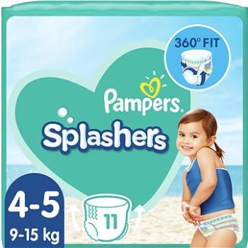 PAMPERS Splashers vel. 4/5 (9–15 kg) 11 ks (8001090698384)