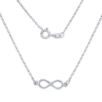 Silvego Stříbrný náhrdelník Infinity SMJN023WJ4ZT