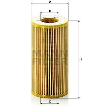 MANN-FILTER HU719/8x pro vozy FORD, VOLVO (HU719/8x)