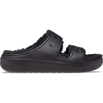 Crocs CLASSIC COZZZY Dámské pantofle, černá, velikost 39/40