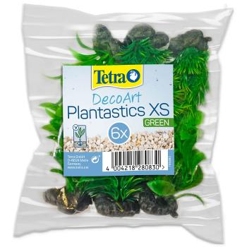 Rostliny TETRA DecoArt Plantastics XS zelené 6 ks