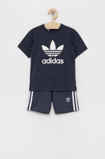 Dětská souprava adidas Originals HC9445 tmavomodrá barva