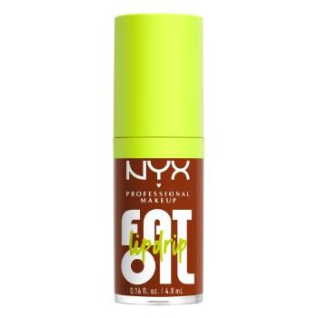 NYX Professional Makeup Fat Oil Lip Drip 4,8 ml olej na rty pro ženy 07 Scrollin