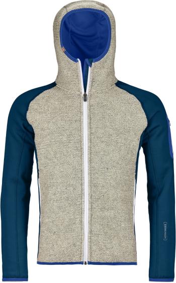 Ortovox Fleece plus classic knit hdy m - petrol blue L