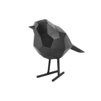 Sada 2 ks – Malá designová černá soška Statue Bird