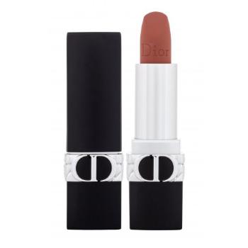 Christian Dior Rouge Dior Floral Care Lip Balm Natural Couture Colour 3,5 g balzám na rty pro ženy 100 Nude Look Plnitelný