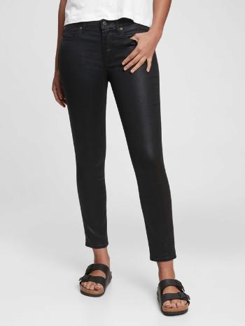 GAP Mid Rise Washwell Jeans Černá