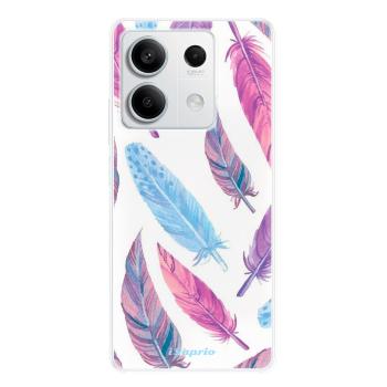 Odolné silikonové pouzdro iSaprio - Feather Pattern 10 - Xiaomi Redmi Note 13 5G