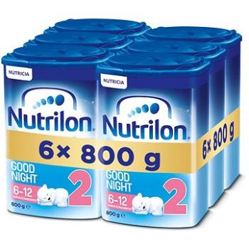 Nutrilon 2 Advanced Good Night pokračovací kojenecké mléko 6× 800 g (8595002110076)