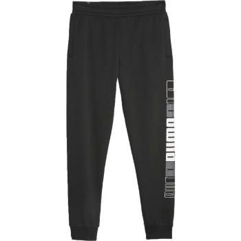 Puma ESSENTIALS + LOGO LAB SWEAT PANTS Pánské tepláky, černá, velikost