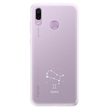 Silikonové pouzdro iSaprio - čiré - Blíženci - Huawei Honor Play