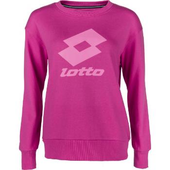 Lotto SMART W II SWEAT RN FT Dámská mikina, růžová, velikost XL