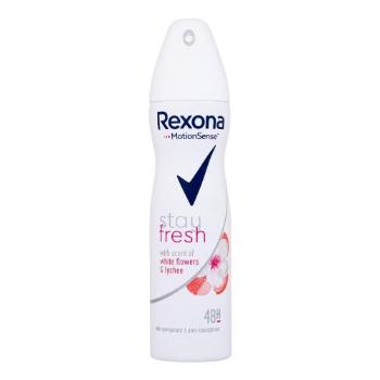 Rexona MotionSense Stay Fresh White Flowers & Lychee 150 ml antiperspirant pro ženy deospray