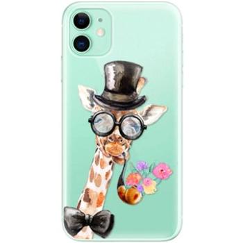 iSaprio Sir Giraffe pro iPhone 11 (sirgi-TPU2_i11)
