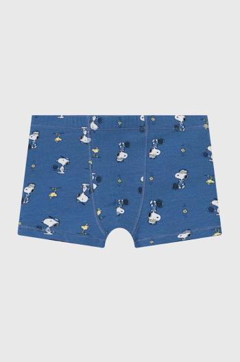 Dětské boxerky United Colors of Benetton x Snoopy tmavomodrá barva