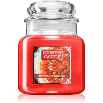 Country Candle Strawberry Mint Tart vonná svíčka 453 g