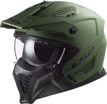 LS2 OF606 Drifter Solid Matt Military Green XL Přilba