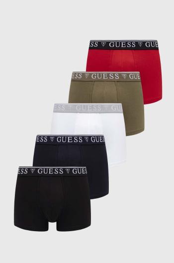 Boxerky Guess 5-pack pánské, bílá barva, U4YG16 K6YW1