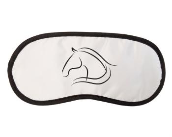 Maska na spaní - škraboška Linie koně