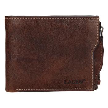 Pánská kožená peněženka Lagen Elias - světle hnědá