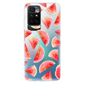 Odolné silikonové pouzdro iSaprio - Melon Pattern 02 - Xiaomi Redmi 10