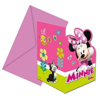 Pozvánky myška minnie "minnie happy helpers" , 6 ks (5201184878675)