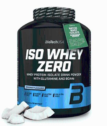 BioTech Iso Whey Zero 2270 g coconut