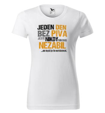 Tričko Den bez piva (Velikost: 2XL, Typ: pro ženy)