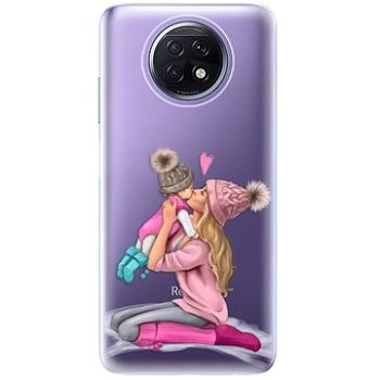 iSaprio Kissing Mom - Blond and Girl pro Xiaomi Redmi Note 9T (kmblogirl-TPU3-RmiN9T)