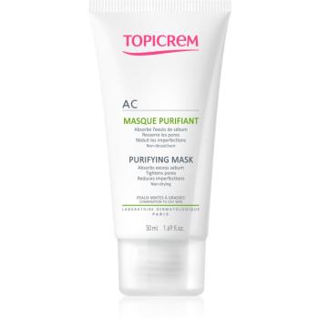 Topicrem AC Purifying Mask hloubkově čisticí maska pro mastnou a smíšenou pleť 50 ml