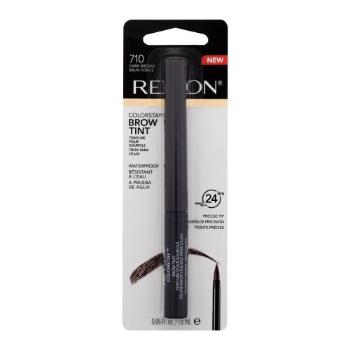 Revlon Colorstay Brow Tint 1,8 ml gel a pomáda na obočí pro ženy 710 Dark Brown