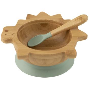 Citron Bamboo Bowl miska s přísavkou Dino 250 ml