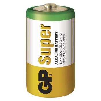 Alkalická baterie GP Super D B1341 (LR20)  - 1 ks