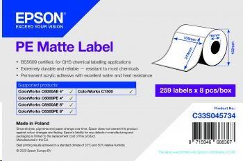 Epson C33S045734 label roll, synthetic, 105x210mm