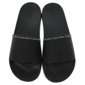 Pánské plážové pantofle Calvin Klein HM0HM00981 Ck Black