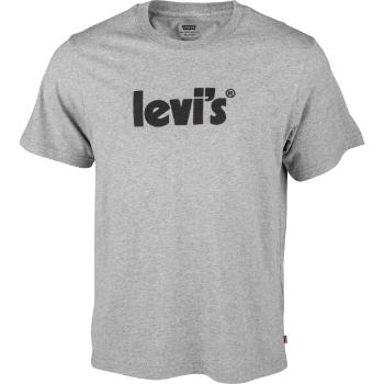 Levi's SS RELAXED FIT TEE Pánské tričko, šedá, velikost XL
