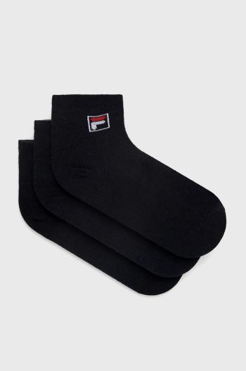 Dětské ponožky Fila ( 3-pak) tmavomodrá barva