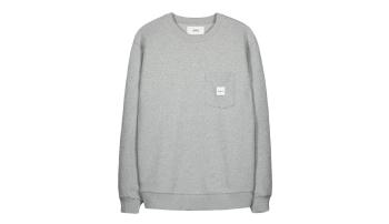 Makia Square Pocket Sweatshirt M šedé M41073_923
