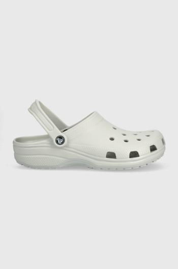 Pantofle Crocs CLASSIC šedá barva, 10001