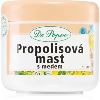 Dr. Popov Bylinné masti Propolis s medem mast pro svědící a podrážděnou pokožku 50 ml