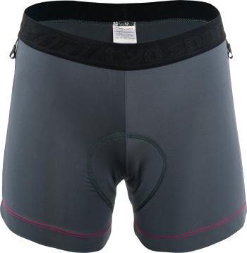 Dámské vnitřní kalhoty Silvini Inner Pro charcoal/punch Velikost: XL