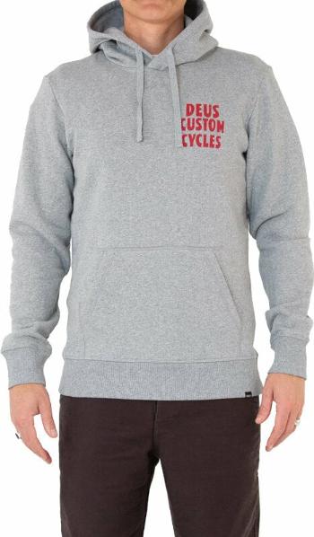 Deus Ex Machina Illusions Hoodie Grey Marle 2XL Mikina