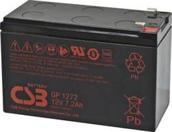 Olověný akumulátor CSB Battery GP 1272 Standby USV GP1272F1, 7.2 Ah, 12 V