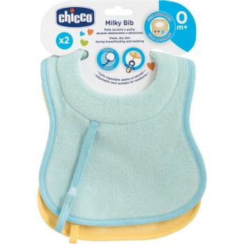 Chicco Bibs bryndák pro kojence 0m+ Boy 2 ks