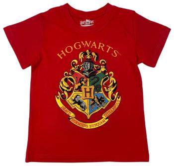 Setino Dětské tričko - Harry Potter Hogwarts červené Velikost - děti: 116