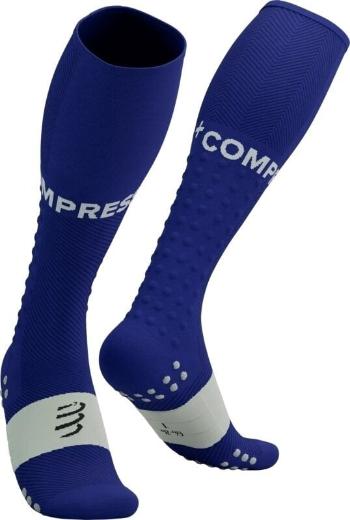 Compressport Full Run Dazzling Blue/Sugar Swizzle T1 Běžecké ponožky