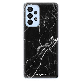 Odolné silikonové pouzdro iSaprio - Black Marble 18 - Samsung Galaxy A73 5G