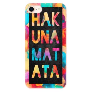 Odolné silikonové pouzdro iSaprio - Hakuna Matata 01 - iPhone 8